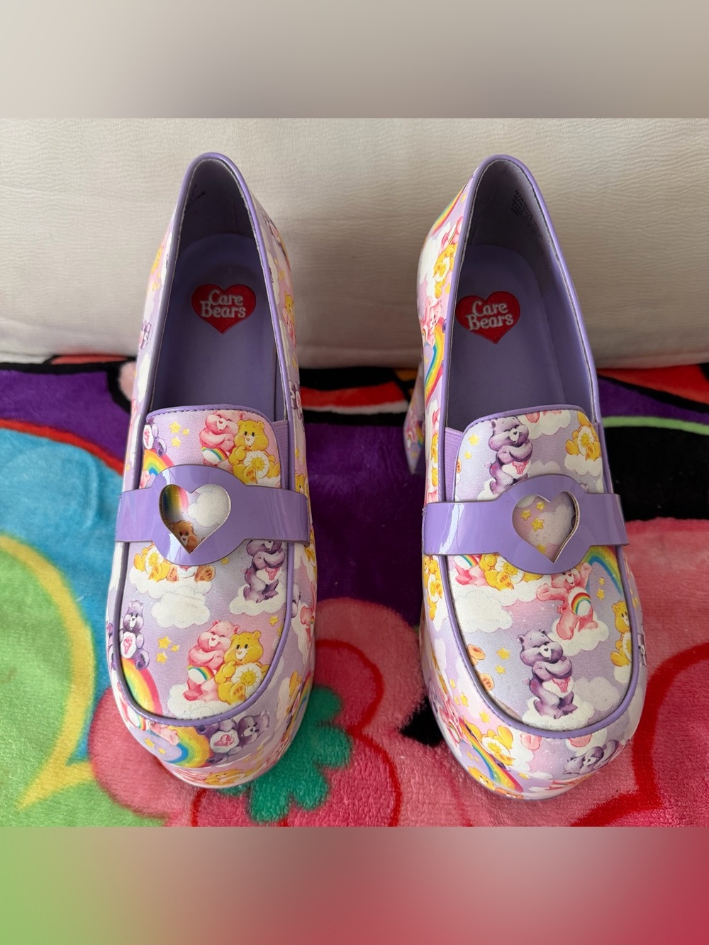 Care Bears Platform Shoes YRU DOLLS KILL - Picture 2 of 8